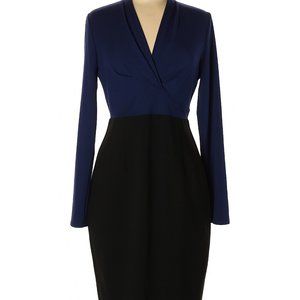 Elie Tahari V Neck Dress